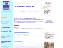 Tablet Screenshot of lamouettelaurentine.net